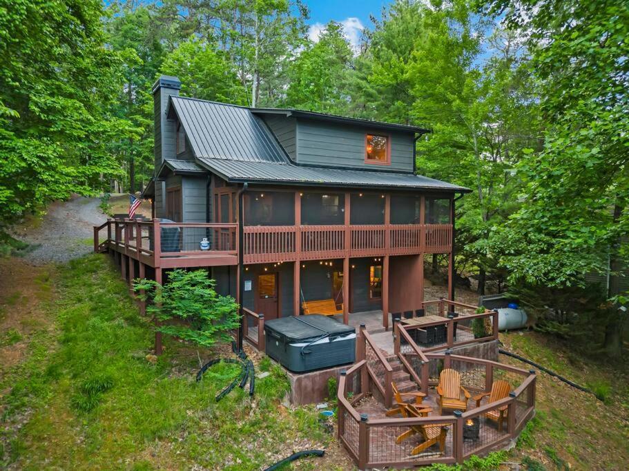 Lakeside Retreat Hot Tub Fishing Hiking 埃利杰 外观 照片